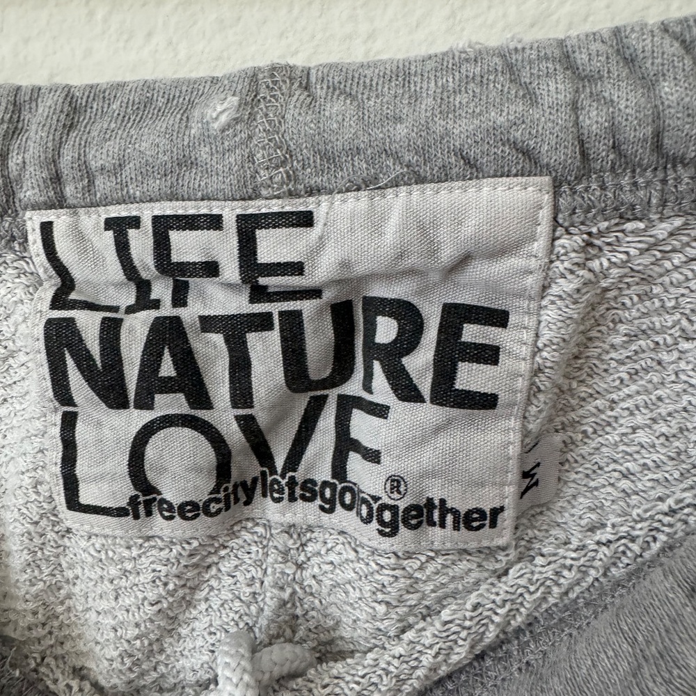 Freecity Gray BLEACHOUT OG sweatpants - heatheryumm M - Picture 6 of 8